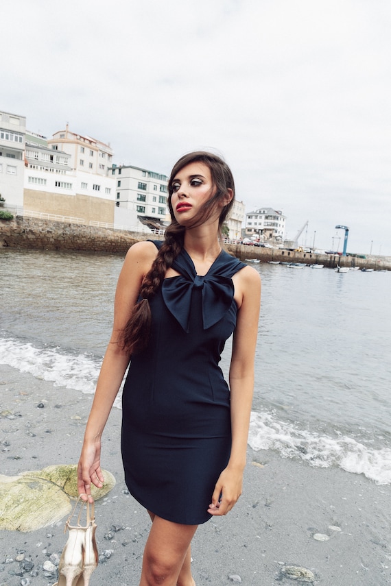 mod party dress Mod Party Dress, 50s Dress, Pin up Dress, Bow Dress, Bridesmaid Dress, Mad  Men Dress, Promo Dress, Bridesmaid Retro Dress
