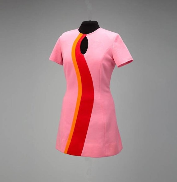 60s Stewardess Dress, Pink PSA Inspired Dress, Mod Shift Dress, 60s Mini Dress, A Line Dress, 1960s Dress - Etsy 60s Stewardess Dress, Pink PSA Inspired Dress, Mod Shift Dress, 60s Mini Dress, A Line Dress, 1960s Dress - Etsy