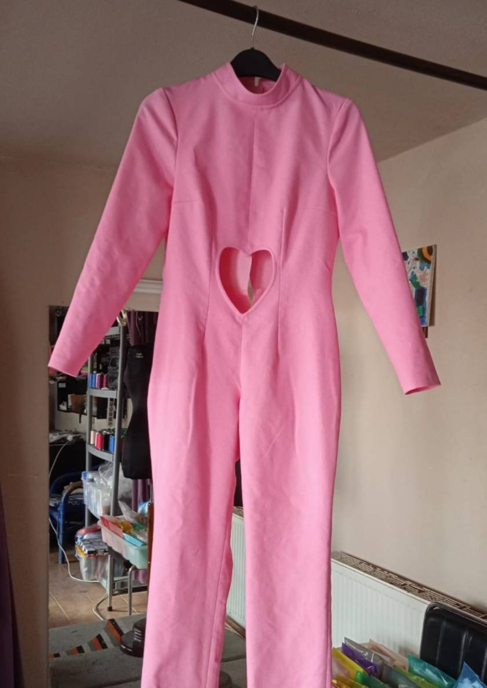 ABBA inspired pink jumpsuit 60s abba playsuit Pink abba Etsy