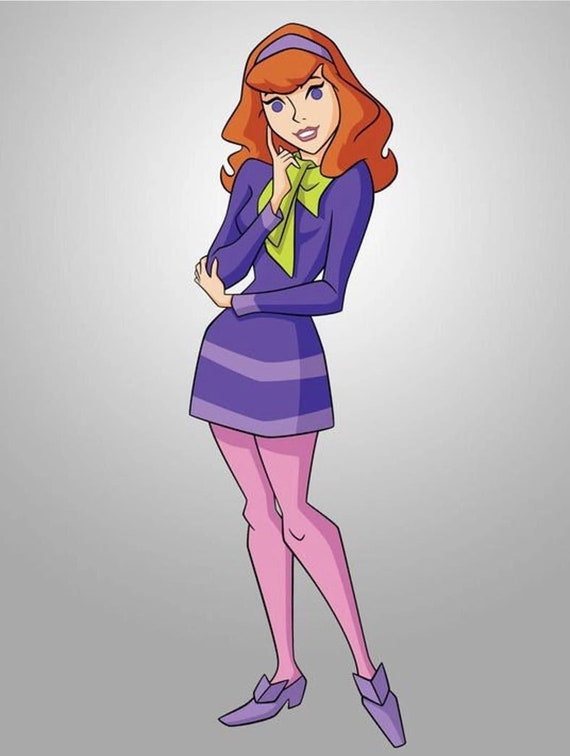 Daphne Inspired Dress, Original Series Dress, 60s Mini Dress, Cosplay Daphne,  Vintage Repro, Halloween Costume - Etsy