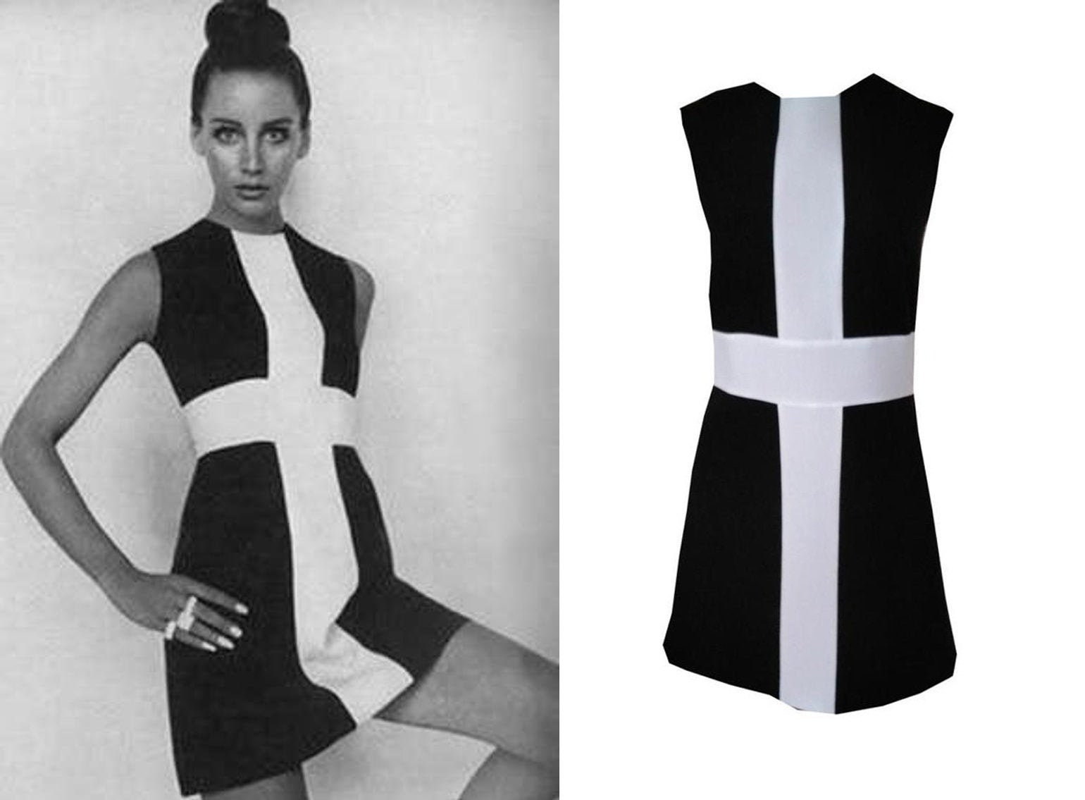 72 WHITE BLACK DRESS 72 WHITE BLACK DRESS