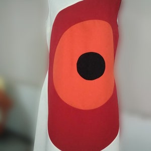 Mod Target Dress Target Dress, Mod Shift Dress, Repro Dress, 60s Mini Dress, A Line ...
