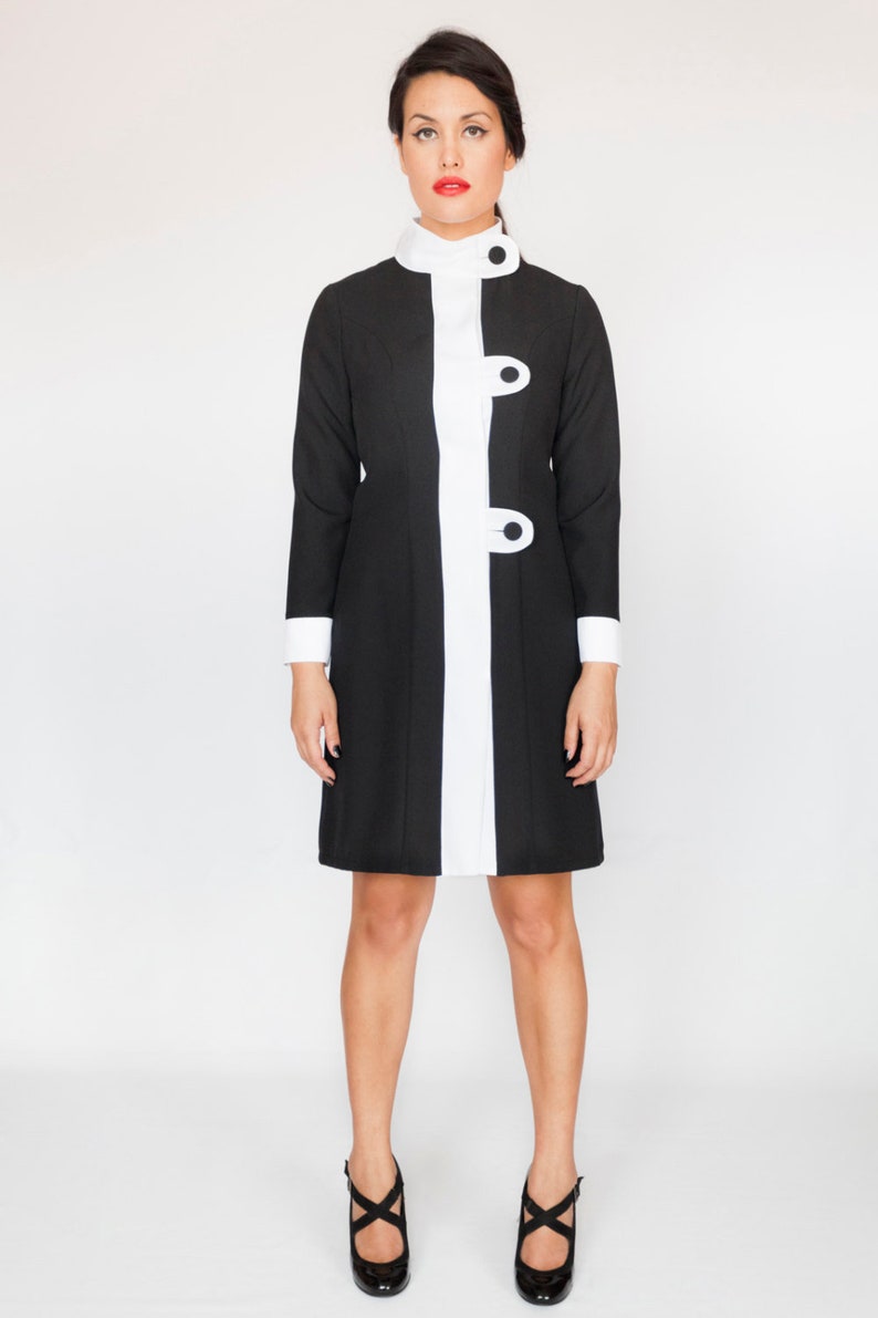 60s turtleneck outfit