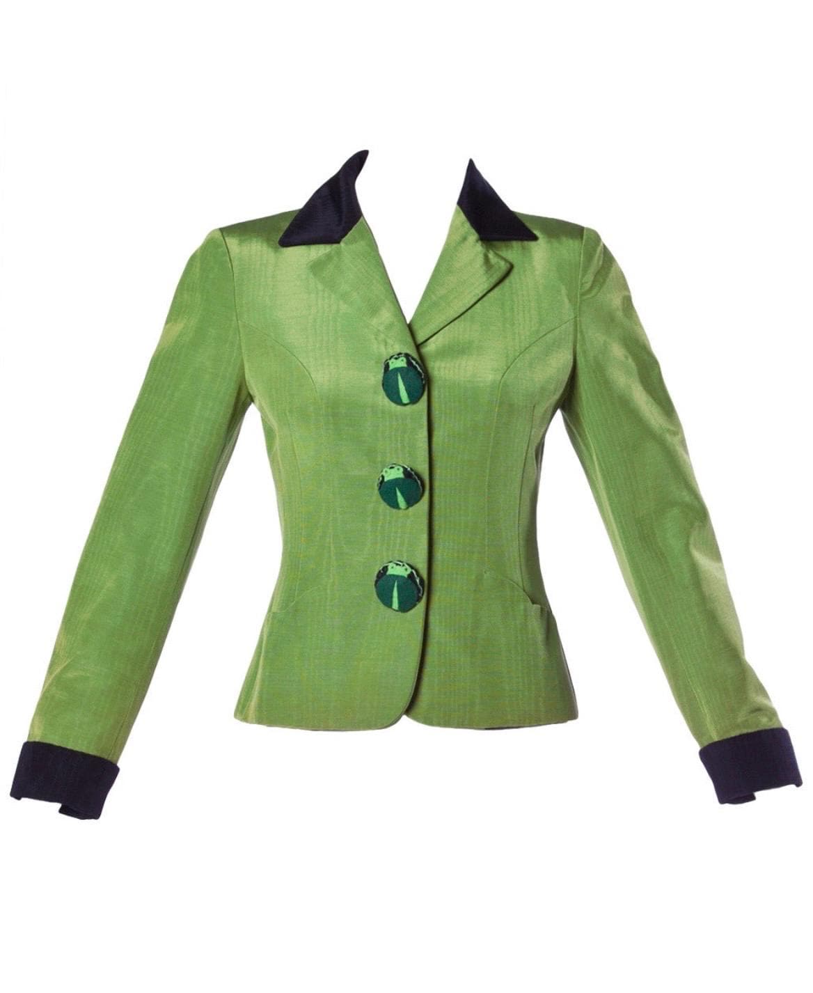 ヴィンテージ MOSCHINO チープ＆シック 90年代 バグボタン ジャケット