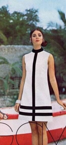 60s dress Mod Mondrian dress 1960s dress Mondrian dress | Etsy