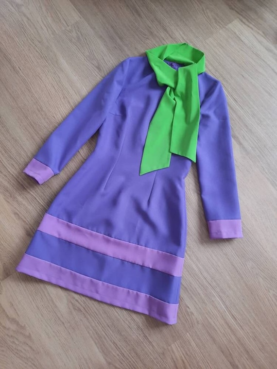Daphne Inspired Dress, Original Series Dress, 60s Mini Dress, Cosplay Daphne,  Vintage Repro, Halloween Costume - Etsy
