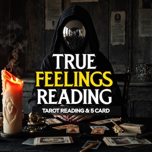 True Feelings Tarot Reading Psychic Love Reading | True Feelings | Exact Thoughts Tarot | Clairvoyant Telepathic Insight | Same Hour Reading