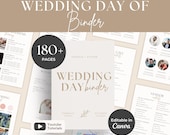Stress-Free 180+ Page Day of Wedding Binder, Wedding Planner, Day of Coordinator, Wedding Binder Template, Wedding Schedule, Wedding Day