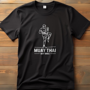 Muay Thai Fighter T-Shirt: Motivational Martial Arts Tee