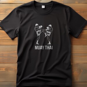 Muay Thai Fighter T-Shirt: Motivational Martial Arts Tee