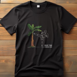Muay Thai Fighter T-Shirt: Motivational Martial Arts Tee