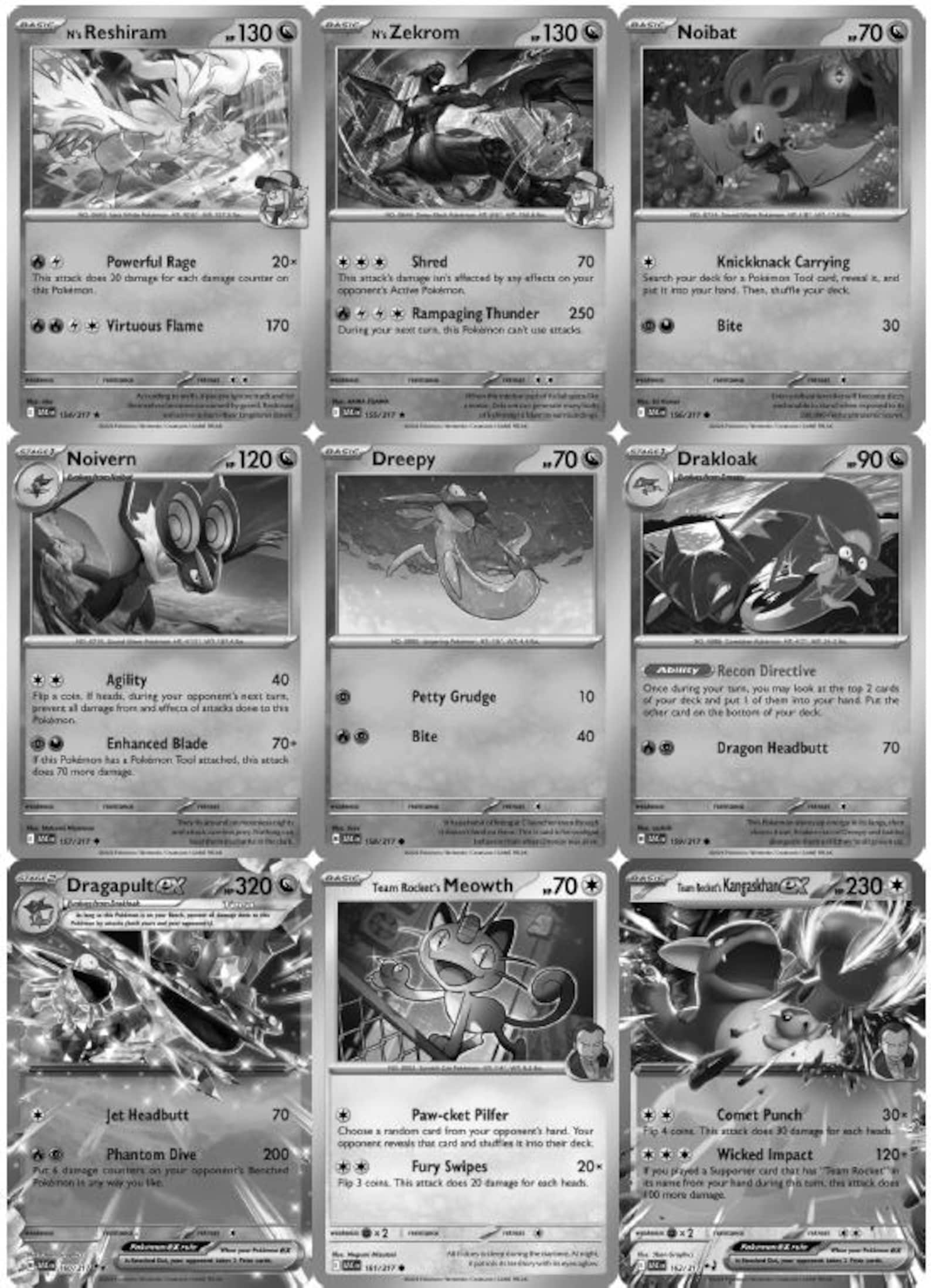 Ascended Heroes Set Printable – Master and Complete Sets + Graded ...