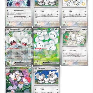 Famignol Pages Binder Master Set PDF Utskrivbar | Pokémon TCG Pages Placeholder | Famignol Complete Collection Pärminlägg bild 9