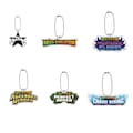 Pokémon Keychain | TCG Set Logo (Promo, Mega Evolution, phantasmal Flames, Ascended Heroes, Chaos rising.) – Binder & Collector Accessory