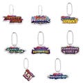 Pokémon Keychain | TCG Set Logo (Stellar Crown, surging sparks, Prismatic Evolutions, Destined Rivals) – Binder & Collector Accessory product logo