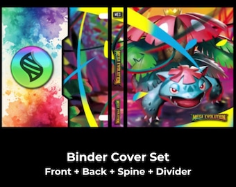 ポケモンTCG メガエボリューション バインダーカバー＆背表紙ラベル | デジタルダウンロード | メガエボリューションセット