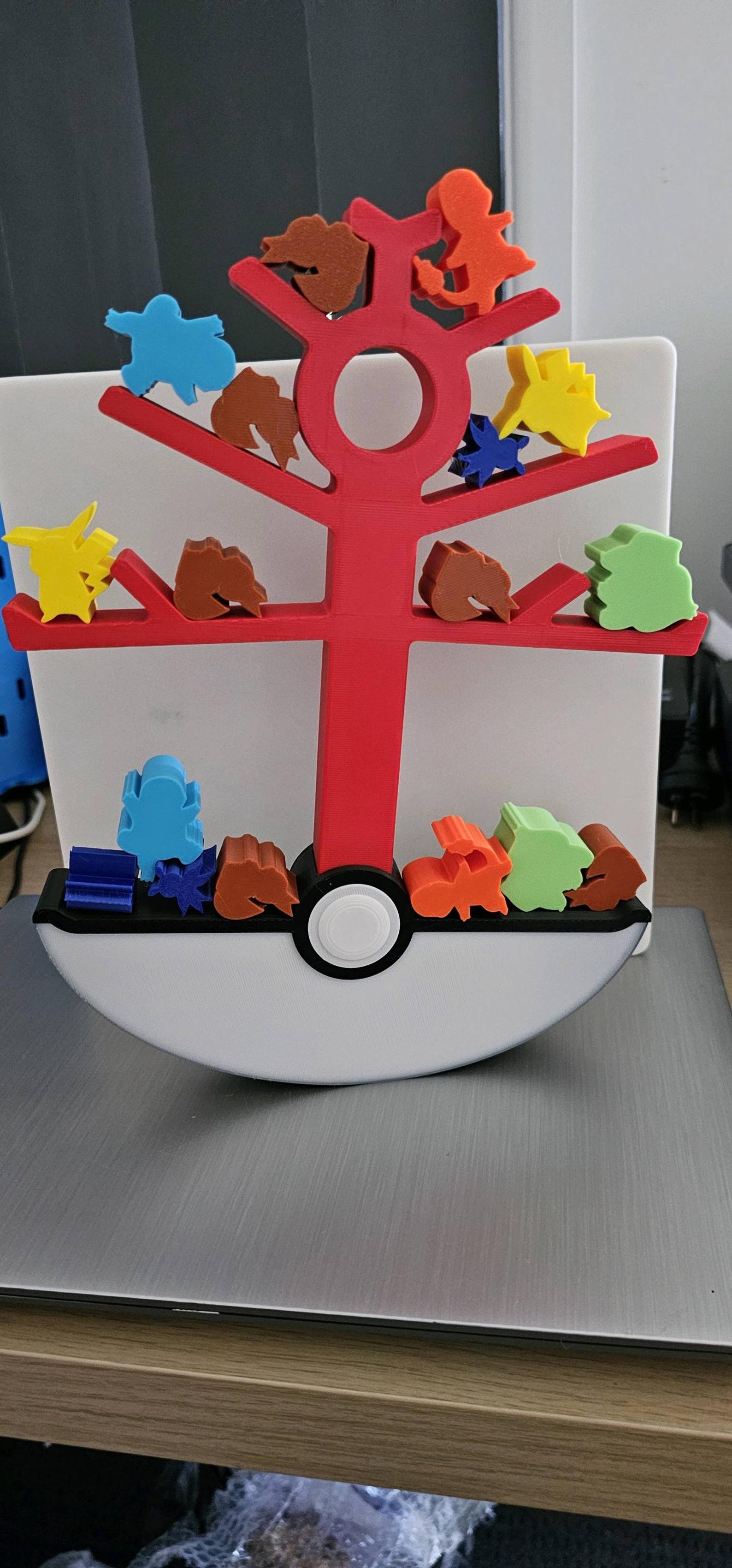 Pokemon Balancing Rocks Pokémon Balance Game – 3D Printable Files (3MF - Multicolor ...