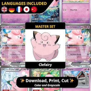 Clefairy Binder - Etsy