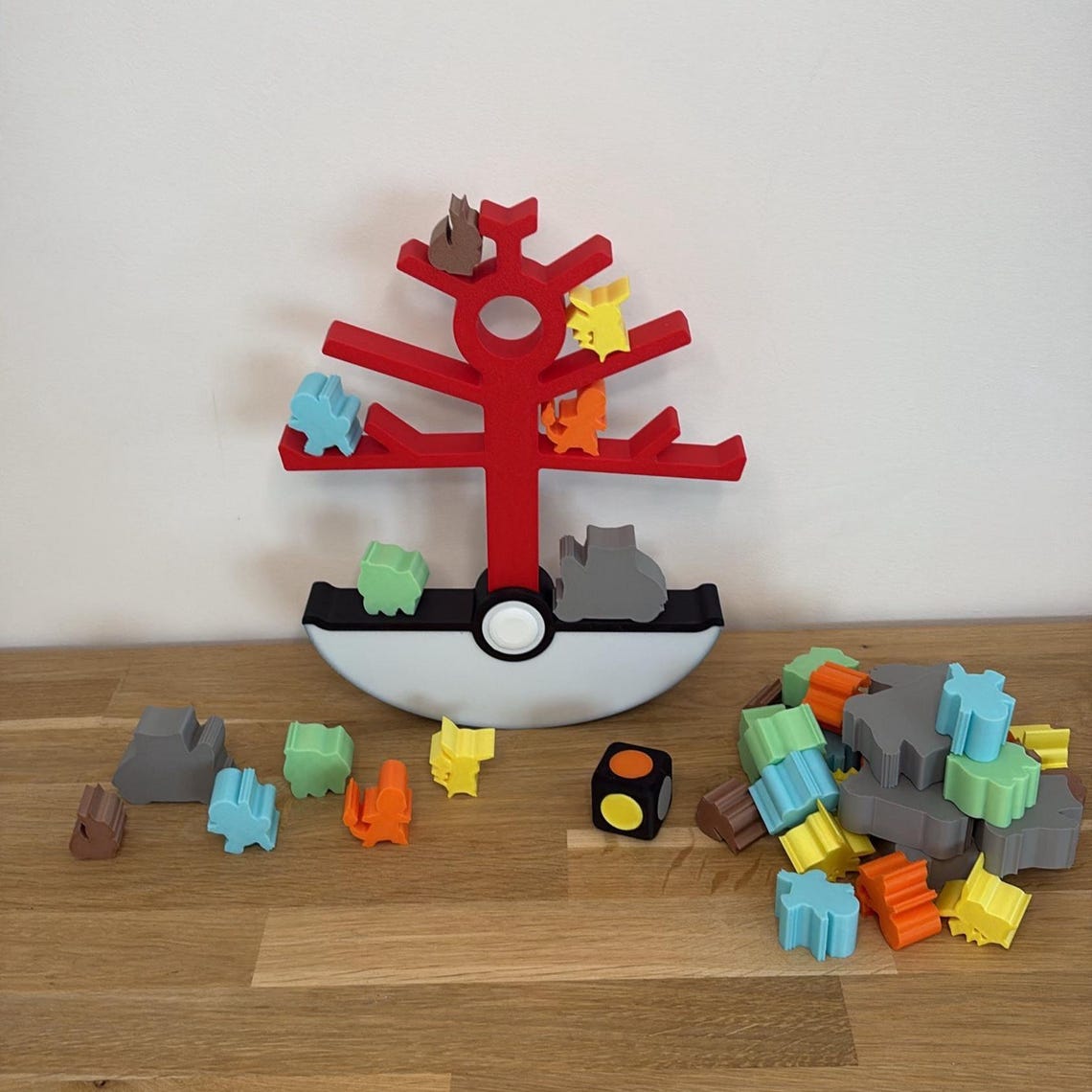 Pokemon Balancing Rocks Pokémon Balance Game – 3D Printable Files (3MF - Multicolor ...