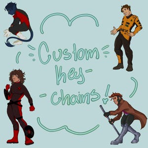 Custom Character Keychains!