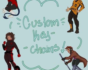 Custom Character Keychains!