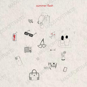Summer Flash Tattoo Designs