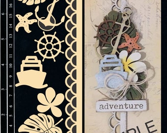 Dusty Attic, Creative layers 3, DA1692, Scrapbooking, Chipboard, Card Making, Mixed Media, DYI crafts