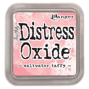 Tim Holtz Distress Oxide, Geperst Zoutwater Taffy, Scrapbooking, Kaarten maken, Mixed Media