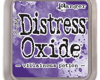 Tim Holtz Distress Oxide, Villainous potion, Scrapbooking, Card Making, Mixed Media