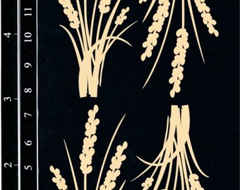 Dusty Attic, DA2542D, Wildgrass #3 Small, Scrapbooking, Chipboard, Card Making, Mixed Media, DYI crafts