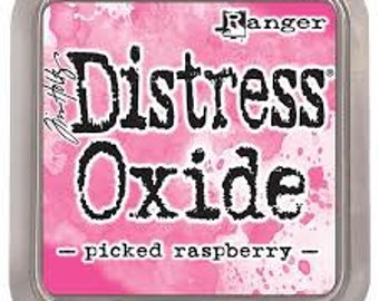 Tim Holtz Distress Oxide, Picked Raspberry, Scrapbooking, Card Making, Mixed Media