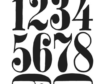 Stampers Anonymous, Tim Holtz, Numeric, CMS 161