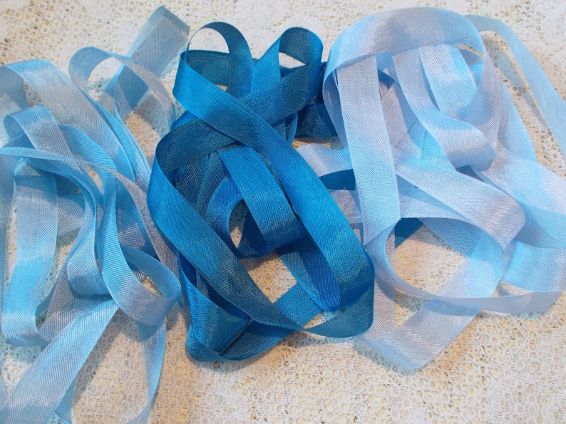 Seam Binding Crinkle Ribbon Mix 5 6 Yards Scrapbooking Etsy