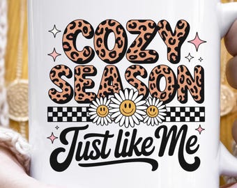 PNG de temporada acogedora, diseño "Just Like Me", diseño de sudadera de otoño, imágenes prediseñadas de sublimación de otoño, PNG de cita acogedora de otoño, imágenes prediseñadas de clima de suéter