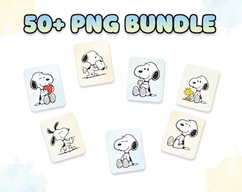 Snoopy Dog Svg Bundle, Charlie Brown Svg, Peanuts Friends Svg, Puppy Png, Peanuts Cartoon Clipart for Cricut, Peanuts Friends, Lazy Snoopy