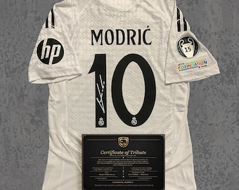 Signed Luka Modric Real Madrid 23/24 Shirt - Etsy Canada