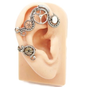 Benutzerdefinierte Metall Steampunk Ohr wickeln