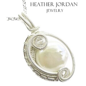 Freshwater Pearl Pendant in Sterling Silver