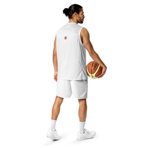 Eco-Friendly Unisex Basketball Jersey – Made from Recycled Materials