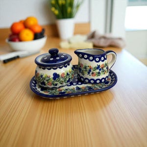 Polish Pottery Boleslawiec - Coffee set Forest Fruits