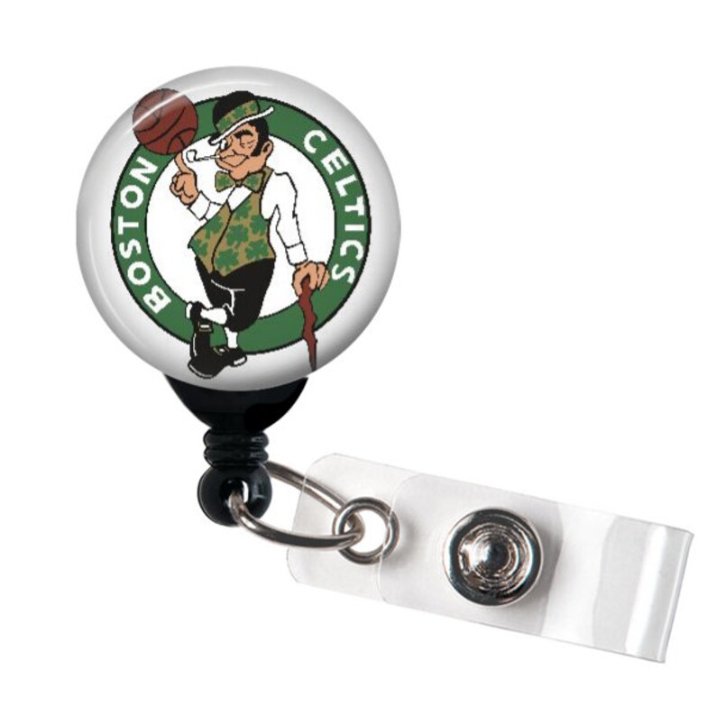 Boston CelticsRetractable ID Badge ReelID Badge Holder Key Etsy