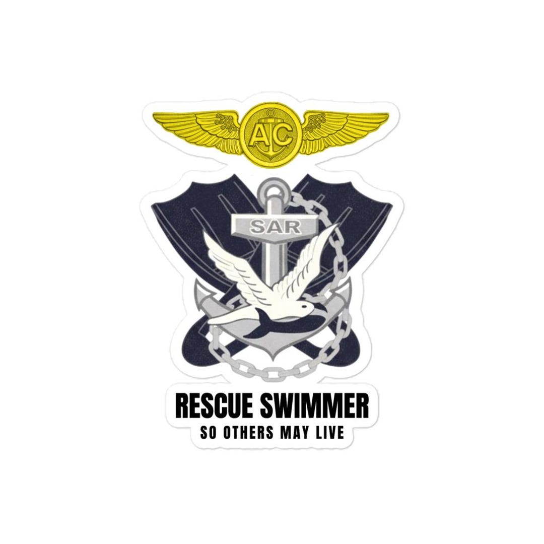 Aviation Rescue Swimmer Sticker - Etsy