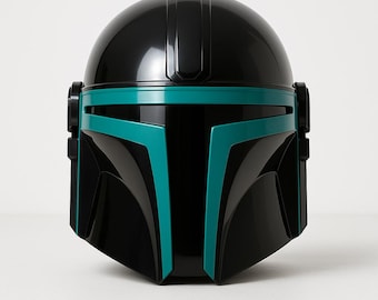 Mandalorian Cosplay Helmet | Star Warrior Armor Prop | Sci-Fi Costume Replica | 3D Printed Helmet | Display Collectible | Gift for Gamers