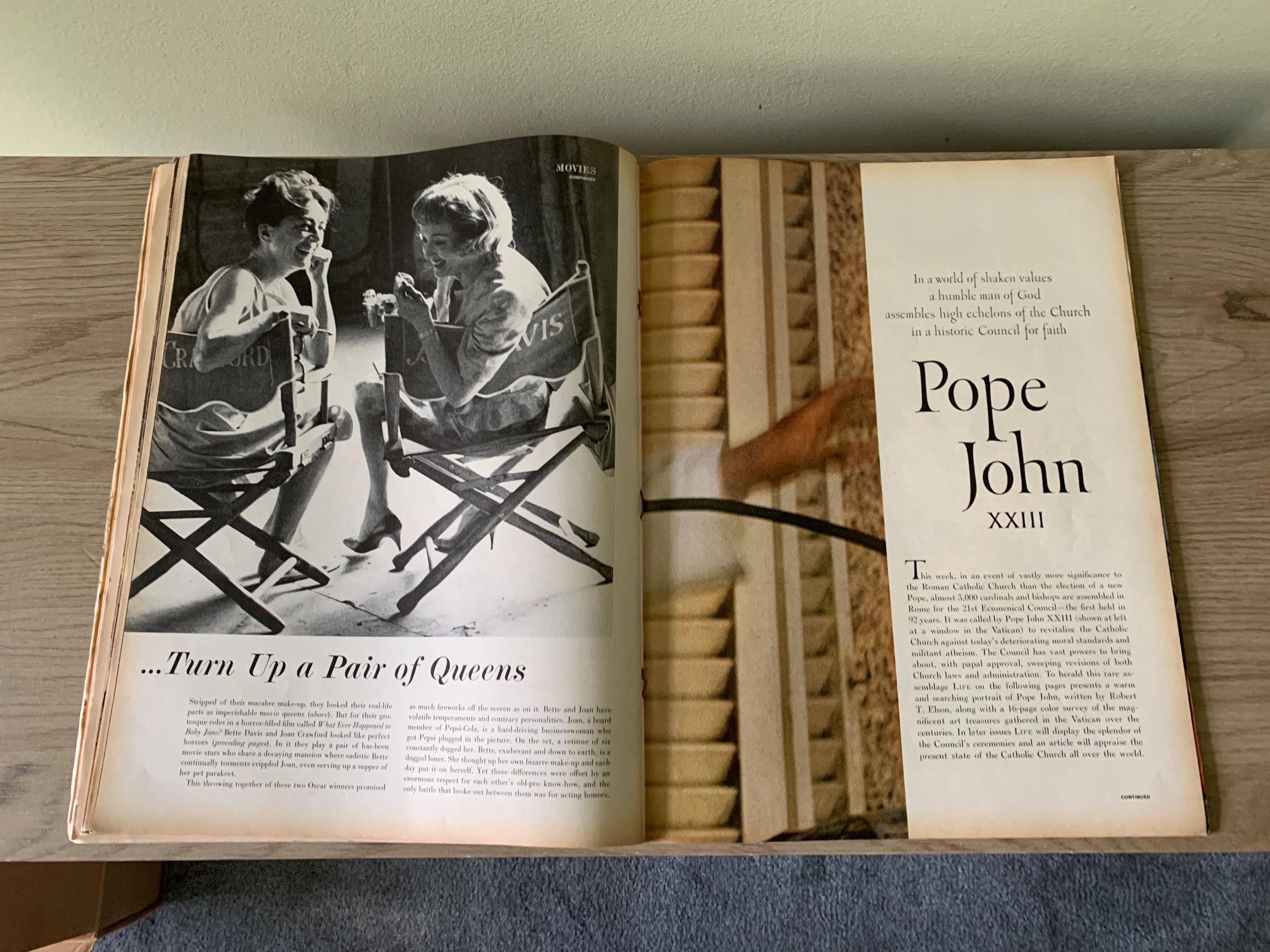 LIFE誌、教皇ヨハネ23世 - 1962年 - Etsy 日本