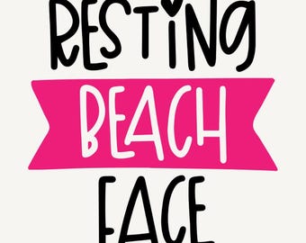 Resting Beach Face
