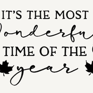 It&#39;s the Most Wonderful Time of the Year
