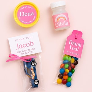 Custom Party Favors – Personalized Bubbles, Play-Doh, Hot Wheels & More – Themed Kids Birthday Favors