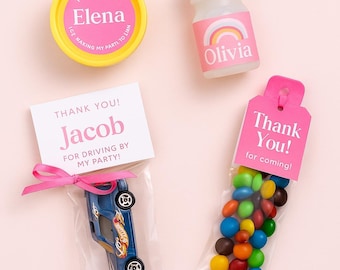Custom Party Favors – Personalized Bubbles, Play-Doh, Hot Wheels & More – Themed Kids Birthday Favors