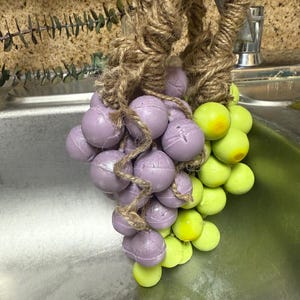 Sabonete SparkCalm Grapevine | Feito à mão | Pele sensível | Vegano | Adequado para eczema | Ótimo botânico frutado