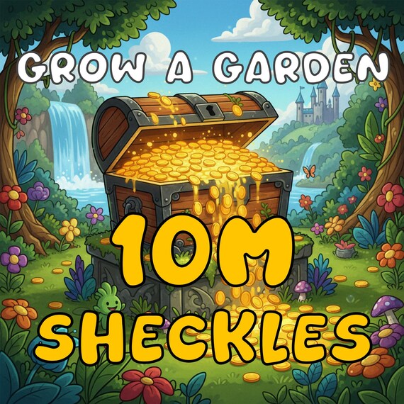 10M Sheckles | Roblox Grow a Garden 2 Sheckles | FAST & CHEAP